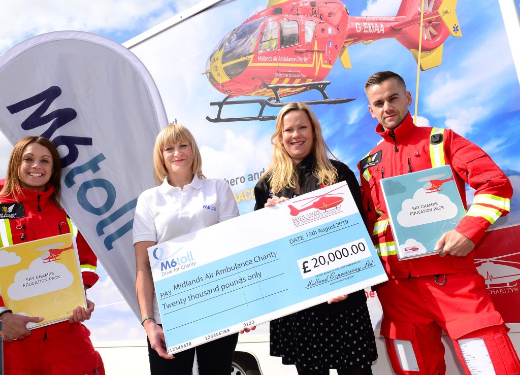 Midlands Air Ambulance Charity wins £20k prize