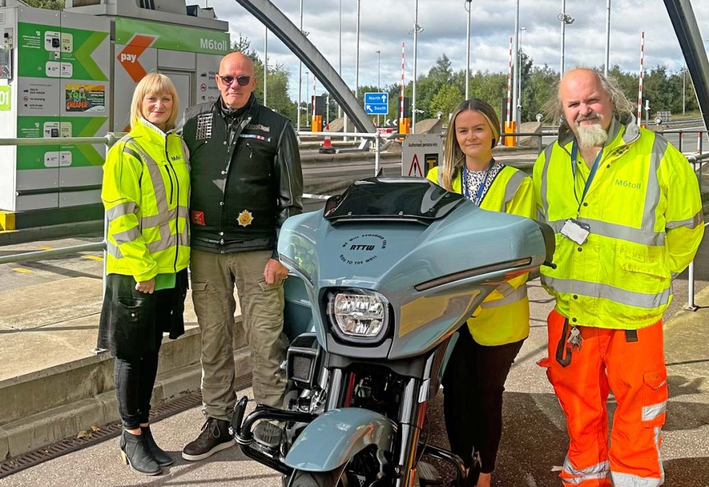 Revving Up for Charity: M6toll Waves Fees for Thousands of Ride to the Wall Bikers